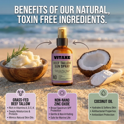 Beef Tallow Mineral Sun Spray